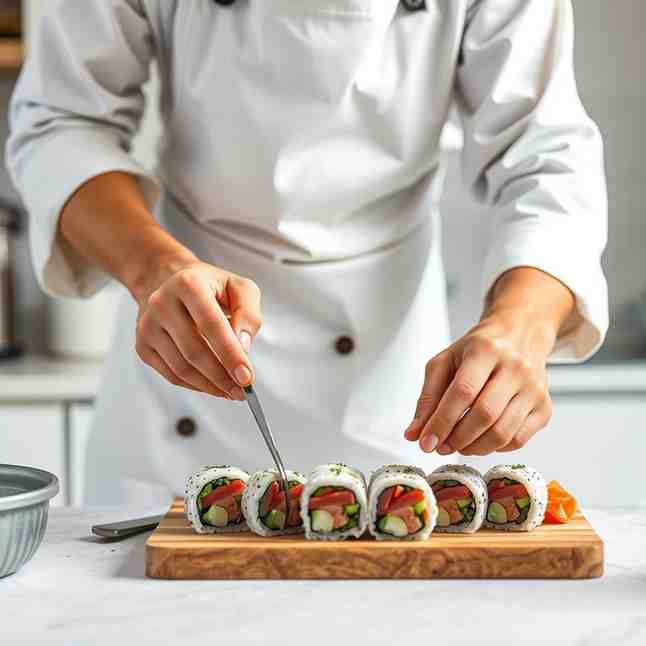 Cook Sushi Rolls - Micronesian Tuna